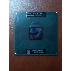 Процессор для ноутбука  Intel  Core Duo  P8600 (  2.40 GHz , 3M , 1066 MHz ) , SLGFD .